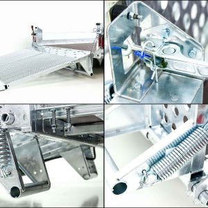 Temared Przyczepa budowlana Builder 183x400cm 3,5t | Rampa - obrazek 4