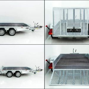 Variant Przyczepa do maszyn budowlanych Maxi Load 161x305 3,5t | Rampa / Beavertail - obrazek 5