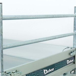 Debon wywrotka tylna 155x305cm 2,0t | Pompa elektryczna | Nadstawki siatkowe 60cm | PROMOCJA - obrazek 3