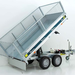 Debon wywrotka tylna 155x305cm 2,0t | Pompa elektryczna | Nadstawki siatkowe 60cm | PROMOCJA - obrazek 11