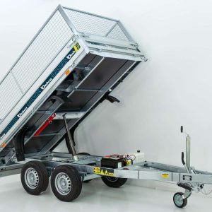 Debon wywrotka tylna 155x305cm 2,0t | Pompa elektryczna | Nadstawki siatkowe 60cm | PROMOCJA - obrazek 12