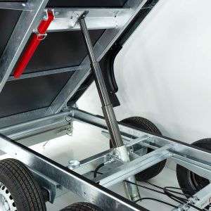 Debon wywrotka tylna 155x305cm 2,0t | Pompa elektryczna | Nadstawki siatkowe 60cm | PROMOCJA - obrazek 15