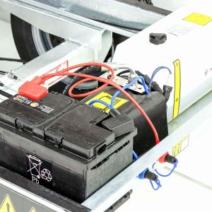 Debon wywrotka tylna 155x305cm 2,0t | Pompa elektryczna | Nadstawki siatkowe 60cm | PROMOCJA - obrazek 16