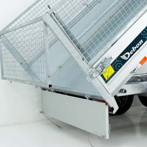 Debon wywrotka tylna 155x305cm 2,0t | Pompa elektryczna | Nadstawki siatkowe 60cm | PROMOCJA - obrazek 17