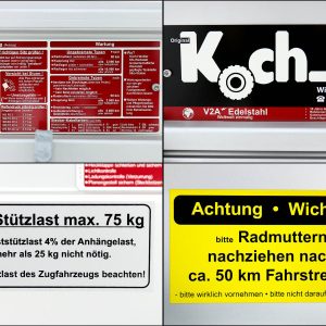 Koch Przyczepa motocyklowa 150x250 cm 750 kg | Typ U6M | SR | Oferta - obrazek 6