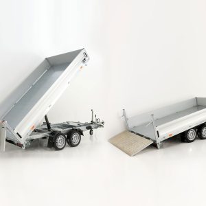 Przyczepa trójstronna wywrotka Vezeko VMDK35.3 | 185x350cm 3,5t | Platforma kiprowana - obrazek 10