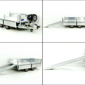 Ifor Williams wywrotka tylna TT 3017 170x300cm 3,5t | Pompa elektryczna | Nadstawka siatkowa 80cm - obrazek 16