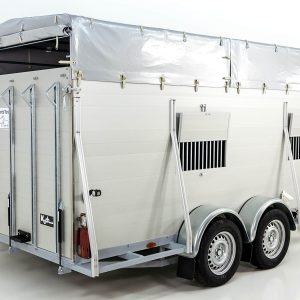 Koch Alf Profi Przyczepa do bydła 185x450 cm | Wys. 185 cm | 3,5t | Kombi-rampa - obrazek 6