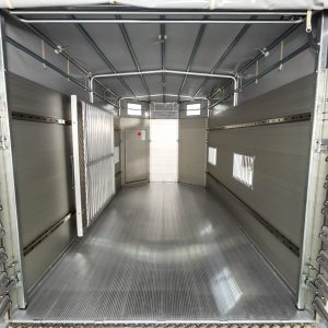 Koch Alf Profi Przyczepa do bydła 185x450 cm | Wys. 185 cm | 3,5t | Kombi-rampa - obrazek 8