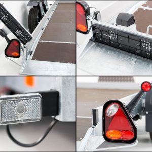 Vezeko Przyczepa opuszczana Tandem 187x394 cm 3,5 t - obrazek 10