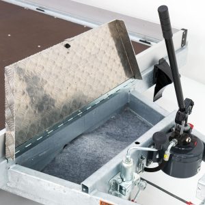 Vezeko Przyczepa opuszczana Tandem 187x394 cm 3,5 t - obrazek 8