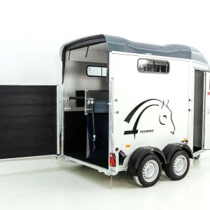Cheval Liberte Przyczepa do koni Touring Country | Zawieszenie Pullman | Wyjście przednie | szara - obrazek 13