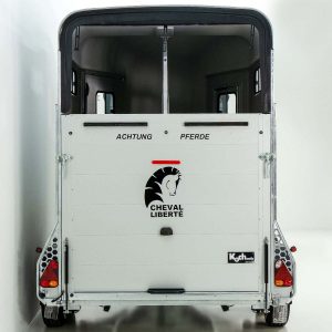 Cheval Liberte Przyczepa do koni Touring Country | Zawieszenie Pullman | Wyjście przednie | szara - obrazek 3