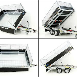 Debon Wywrotka trójstronna 180x324 3,5t | Black Edition | Nadstawki siatkowe | Najazdy | Podpory - obrazek 14