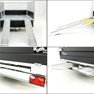 Debon Wywrotka trójstronna 180x324 3,5t | Black Edition | Nadstawki siatkowe | Najazdy | Podpory - obrazek 15