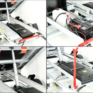 Debon Wywrotka trójstronna 180x324 3,5t | Black Edition | Nadstawki siatkowe | Najazdy | Podpory - obrazek 17