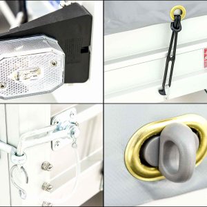 Przyczepa Koch 150x300cm 2,0t | Typ 7.20 Hobby | Wysoka plandeka 180 cm | Oferta - obrazek 5