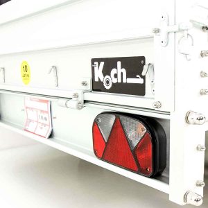 Przyczepa Koch 150x300cm 2,0t | Typ 7.20 Hobby | Wysoka plandeka 180 cm | Oferta - obrazek 10