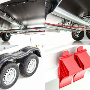 Przyczepa Koch 150x300cm 2,0t | Typ 7.20 Hobby | Wysoka plandeka 180 cm | Oferta - obrazek 3