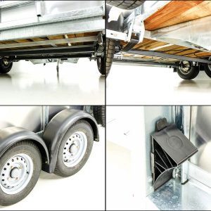 Ifor Williams Przyczepa do bydła TA5 8x6 156x241 cm Wysokość: 183 cm | 2,7t - obrazek 3