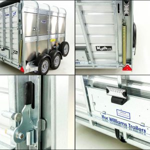 Ifor Williams Przyczepa do bydła TA5 8x6 156x241 cm Wysokość: 183 cm | 2,7t - obrazek 15