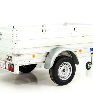 Przyczepa skrzyniowa z pokrywą 105x205cm 750kg | wysokość 50cm Typ U2 - obrazek 17