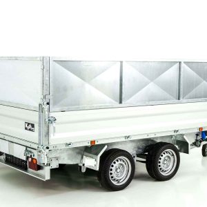 Variant Wywrotka trójstronna VDK 168x320 3,0t | Pompa elektryczna | Nadstawka stalowa 60 cm - obrazek 7