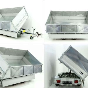 Variant Wywrotka trójstronna VDK 168x320 3,0t | Pompa elektryczna | Nadstawka stalowa 60 cm - obrazek 10