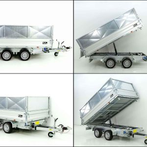 Variant Wywrotka trójstronna VDK 168x320 3,0t | Pompa elektryczna | Nadstawka stalowa 60 cm - obrazek 11