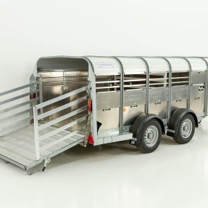Ifor Williams Przyczepa do bydła TA5 12x4 156x372 cm Wysokość: 120 cm | 2,7t - obrazek 11