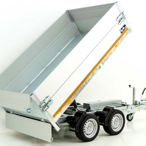 Eduard wywrotka tylna 150x256cm 2,0t | Pompa elektryczna + ręczna | Nadstawka 30 cm - obrazek 7