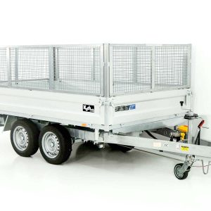 Unsinn Wywrotka trójstronna UDK 175x306cm 3,5t | Pompa elektryczna | Krata 65cm