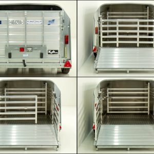 Ifor Williams Przyczepa do bydła TA5 10x4 156x311 cm Wysokość: 120 cm | 2,7t - obrazek 8