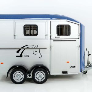 Cheval Liberte Przyczepa do koni MAXI 2 | niebieski - obrazek 6