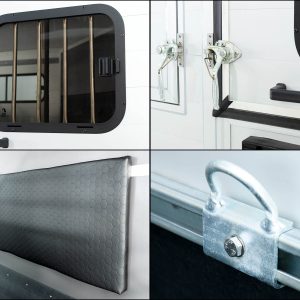 Cheval Liberte Przyczepa do koni MAXI 2 | niebieski - obrazek 11