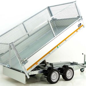 Eduard wywrotka tylna 160x311cm 2,0t | Pompa elektryczna + ręczna | Krata 70cm - obrazek 11