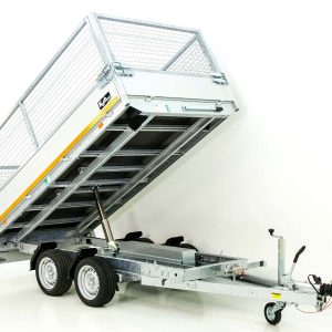 Eduard wywrotka tylna 160x311cm 2,0t | Pompa elektryczna + ręczna | Krata 70cm - obrazek 13