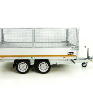 Eduard wywrotka tylna 160x311cm 2,0t | Pompa elektryczna + ręczna | Krata 70cm - obrazek 3