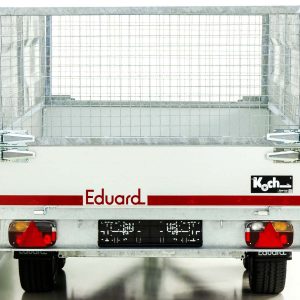 Eduard wywrotka tylna 160x311cm 2,0t | Pompa elektryczna + ręczna | Krata 70cm - obrazek 5