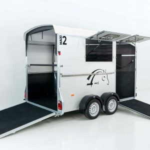 Cheval Liberte Przyczepa do koni MAXI 2 | biały - obrazek 14