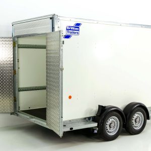 Ifor Williams Przyczepa kontenerowa BV 125G 147x360cm Wys.:214cm 2,7t | Kombi klapa/rampa - obrazek 10