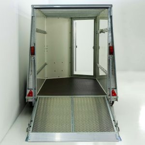 Ifor Williams Przyczepa kontenerowa BV 125G 147x360cm Wys.:214cm 2,7t | Kombi klapa/rampa - obrazek 12