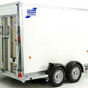 Ifor Williams Przyczepa kontenerowa BV 125G 147x360cm Wys.:214cm 2,7t | Kombi klapa/rampa - obrazek 16
