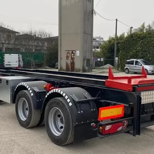Zorzi Roll-Off-Trailer z zabudową łukową (Dł.: 8 m) - obrazek 4