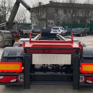 Zorzi Roll-Off-Trailer z zabudową łukową (Dł.: 8 m) - obrazek 5