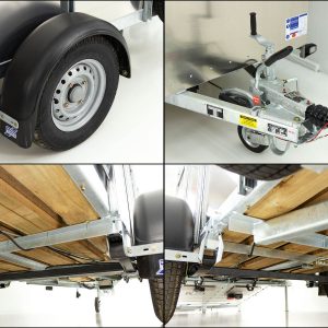 Ifor Williams Przyczepa do owiec i cieląt P8G 124x250 cm Wysokość: 153 cm | 1,4t - obrazek 7