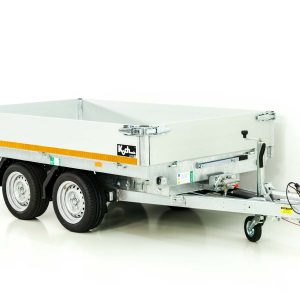 Eduard wywrotka tylna 150x256cm 2,0t | Pompa elektryczna + ręczna