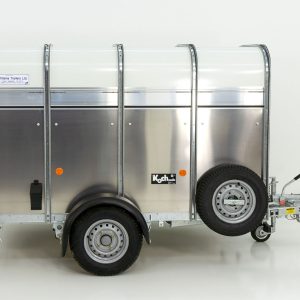 Ifor Williams Przyczepa do owiec i cieląt P8G 124x250 cm Wysokość: 120 cm | 1,4t - obrazek 6