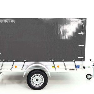 Przyczepa Koch z plandeką 125x250cm 750kg | Typ U4 | Wysoka plandeka 140 cm Profi | Antracyt - obrazek 5