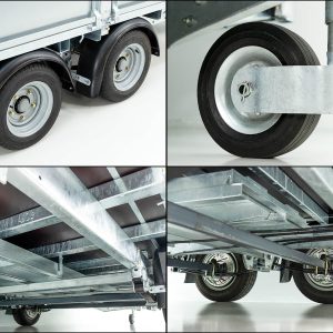 Ifor Williams Przyczepa platformowa LM146G | 198x423 cm | 3,5t - obrazek 7